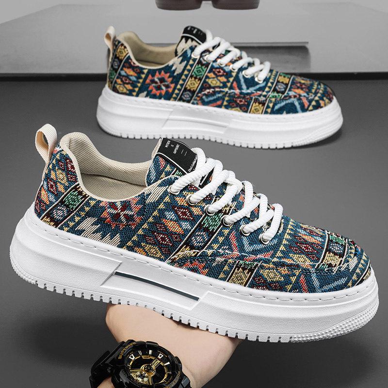 

Весенний тренд 2025 года Мужские универсальные дышащие кроссовки – для улицы, спорта, повседневной носки, высокая ценность, трендовый стиль. 40 синий