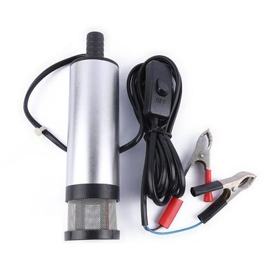 Electric Submersible Pump Stainless Steel Fuel Transfer-pump Portable Oil Suction Pumps with External Filter for Oil