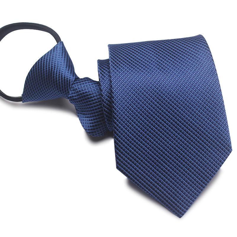 Mens Business Polyester Tie With Arrow Design And Zipper Closure For Office
