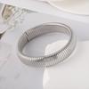 European and American Retro Striped Elastic Bracelet Simple Fashion Trend Adjustable Bracelet