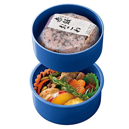Skater Round Lunch Box 500ml Bento Box with Fork Spiderman ONWR1-A