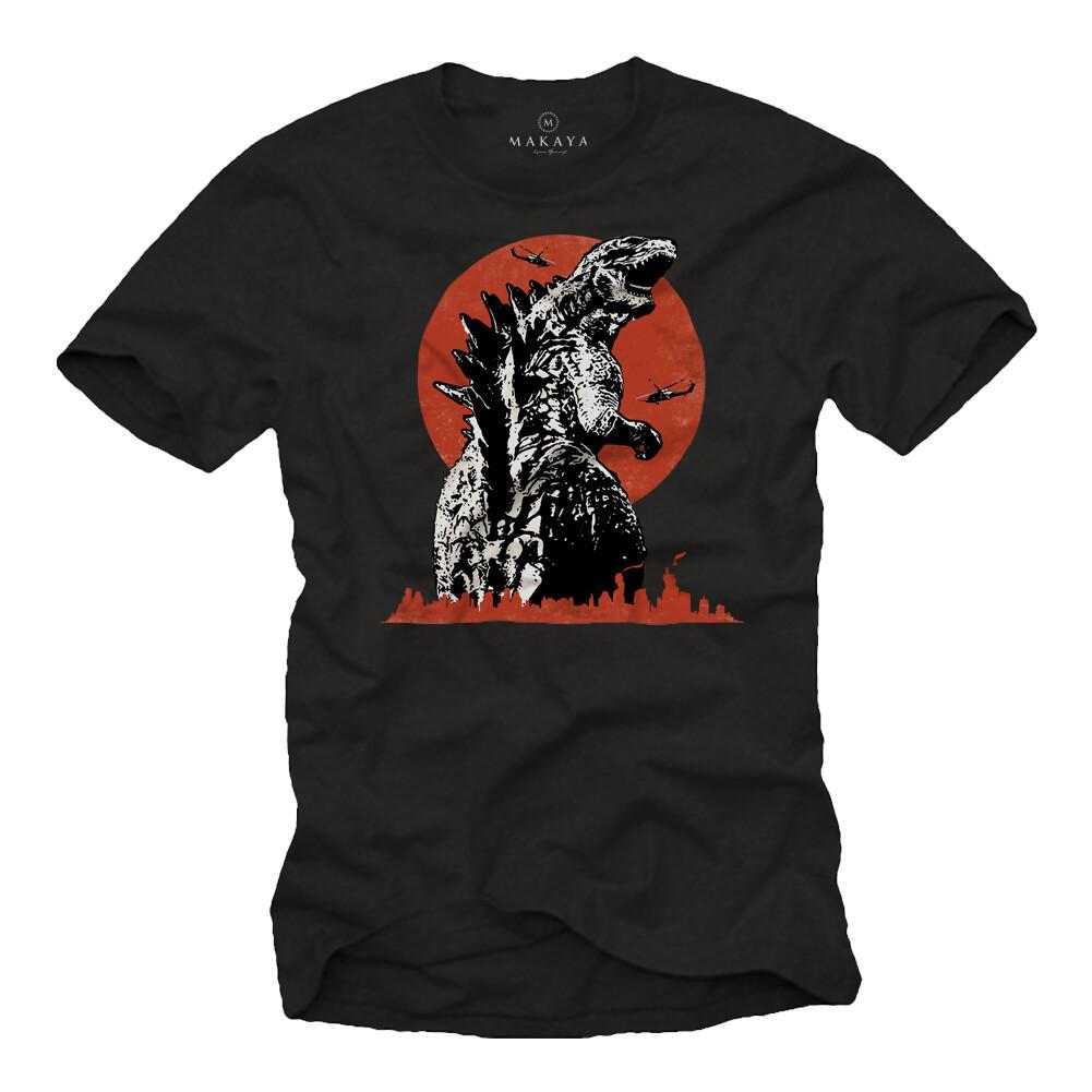

26 Godzilla Men s Boys Men T-Rex Kids Gift Monster Gaming Nerd T-Shirt- Unisex T-Shirt XXXL