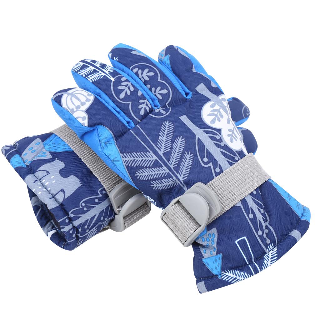 Winter Children Kids Ski Gloves Waterproof Thicken Warm Glove Windproof for Outdoor Sports