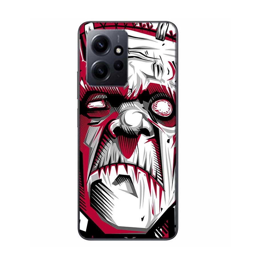Horror F-Frankenstein Phone Case For Redmi Note 14 15 Pro 5G 13 12 Pro Plus 11 11T 11E 11S 10 Pro 10S 9 9S Cover Cell Clear TPU