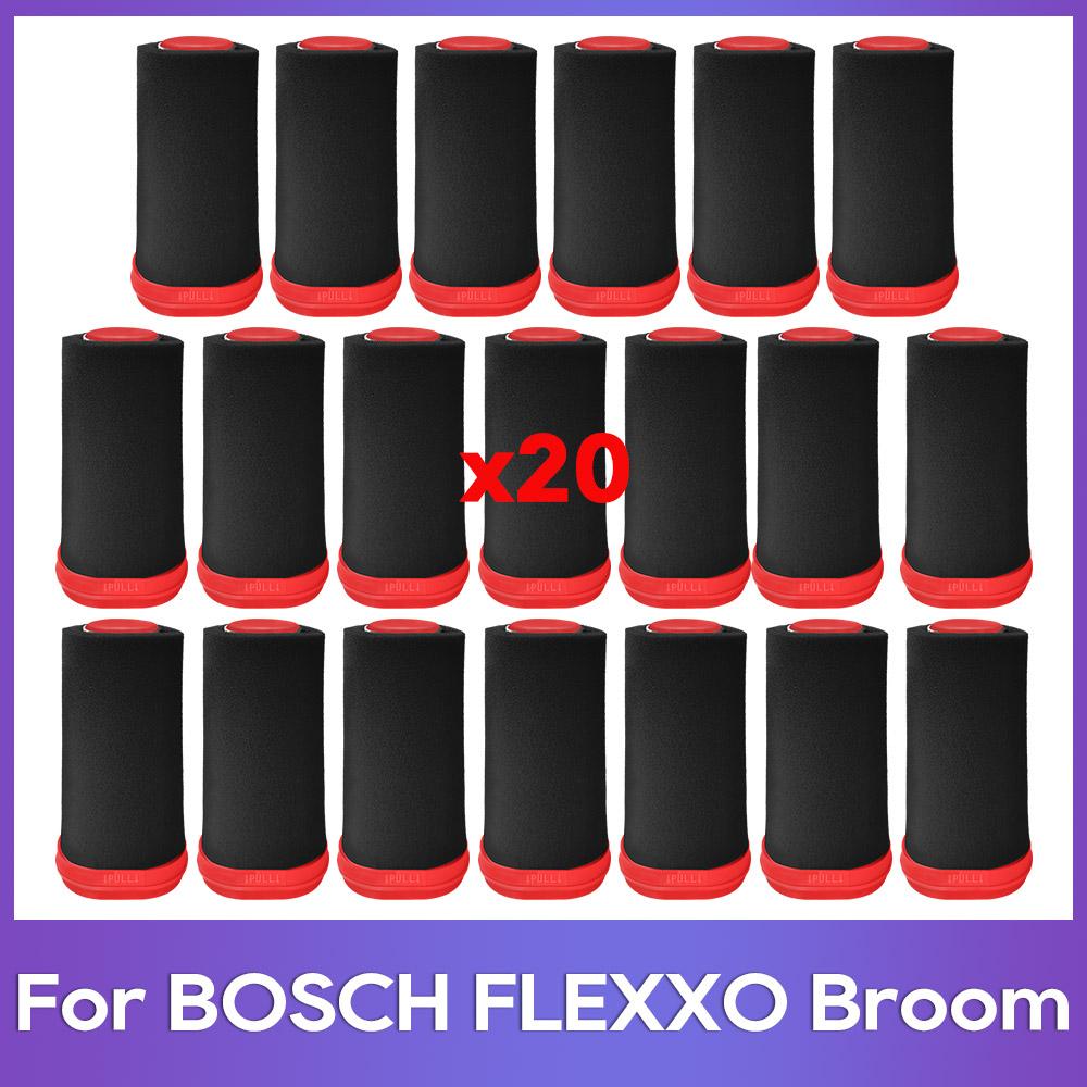 Filter Fit For Bosch Flexxo Series BBH3Z0025 / BBH3PETGB / BBH3251GB Vacuum Hepa Filter Core Spare Parts Accessories Replacement colore grigio chiaro
