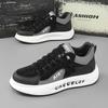 Spring and Summer New Korean Version of Men's Running Sports Shoes Fashionable Platform White Shoes Trendy Casual Versatile Men's Shoes