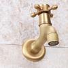 Shiaosen European Retro Brass Single Cold Water Faucet