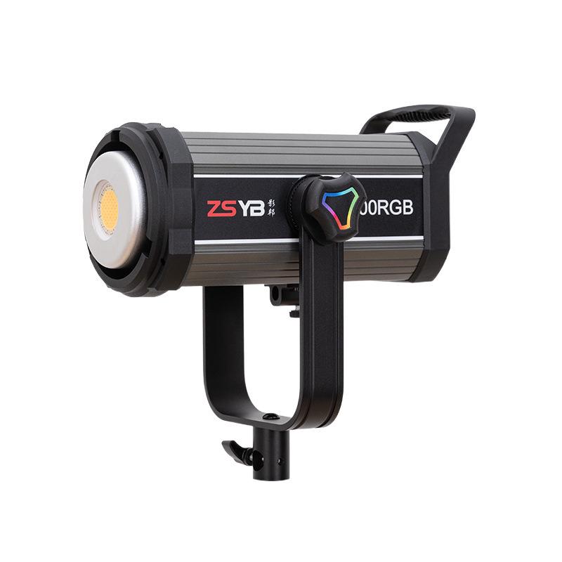 8-Color RGB Studio Fill Light with Wide Temperature Range & Stepless COB Adjustment for Film, TV, and Live Broadcast Atmosphere