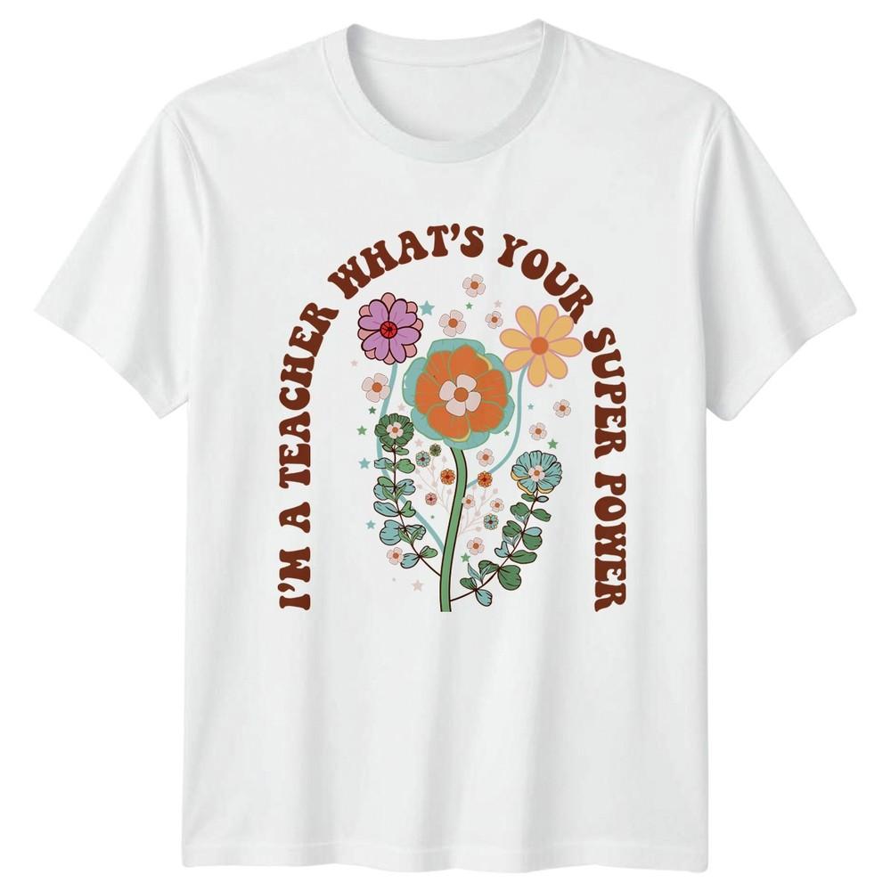 Im A Teacher Whats Your Unisexs TShirt Retro Teaching Teacher Appreciation S