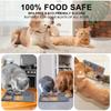 Lick Mat for Dogs, Slow Feeder Licking Mat with Suction Cups for Food and Water, Silicone Feeding Mat Perfect for Anxiety Relief