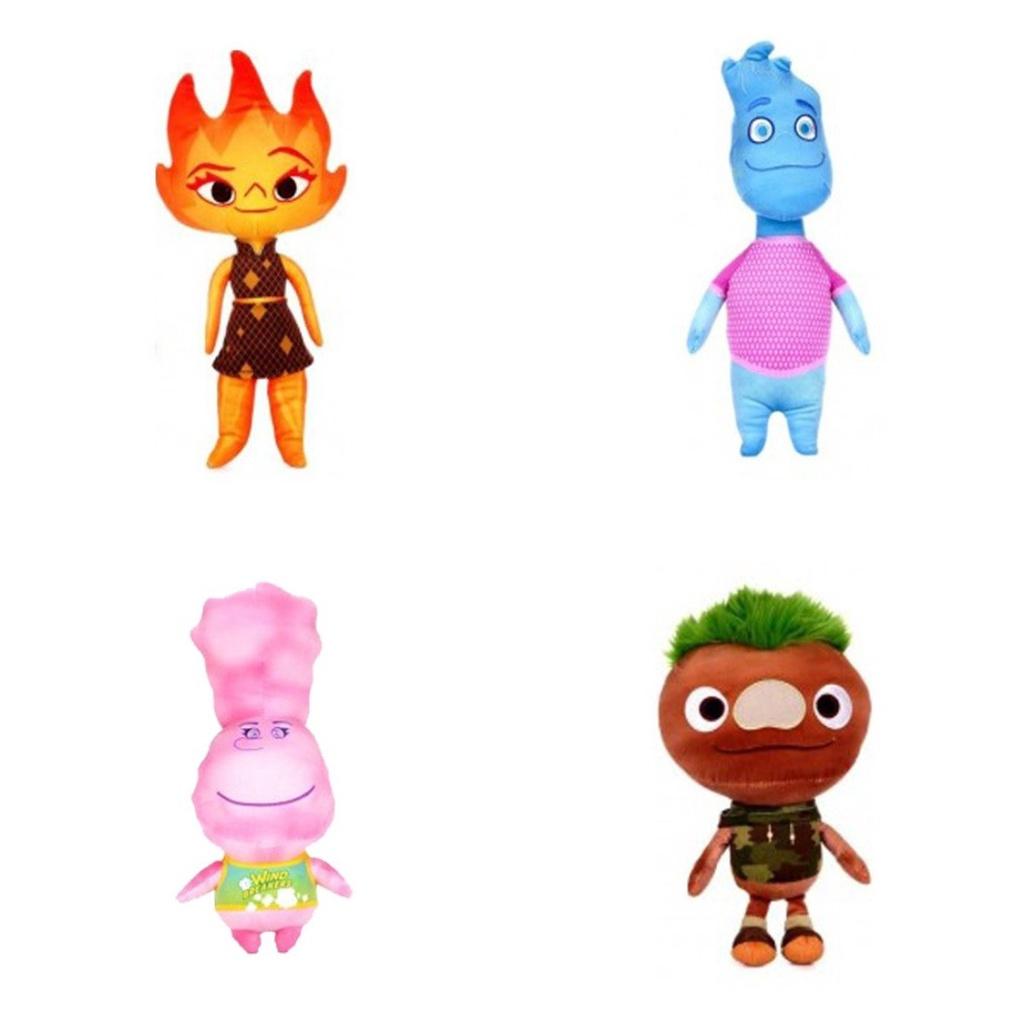 Elemental Plush Toys From The Crazy Element City