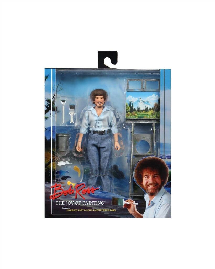 NECA Bob Ross 8-inch Clothed Action Figure