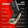 Carbon Fiber Minimalist Slim Wallet Carteira for Men Cartera Tarjetero Hombre RFID Cashback Credit Card Holder Luxury