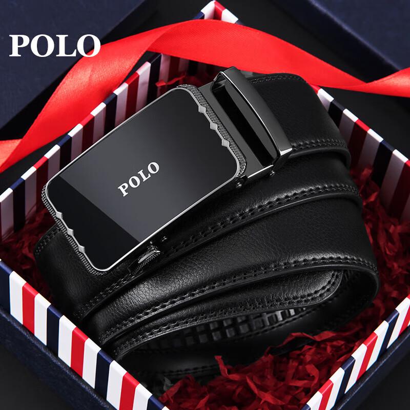 

POLO Men s Automatic Buckle Leather Belt