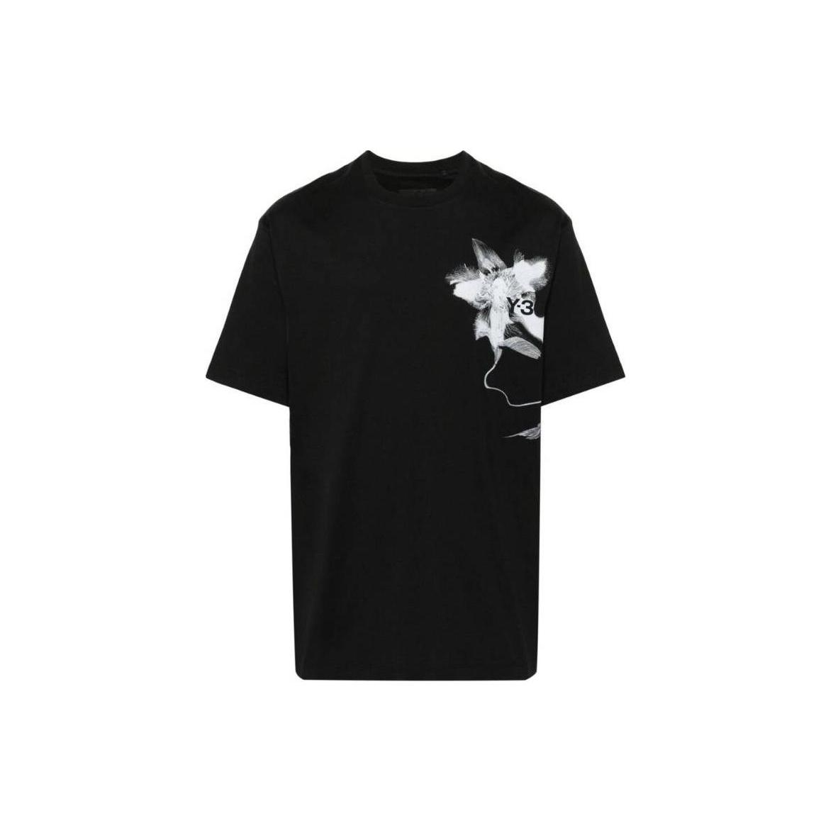 adidas Y-3 Graphic T-shirt Asia Sizing Black Men s IN4353 XS