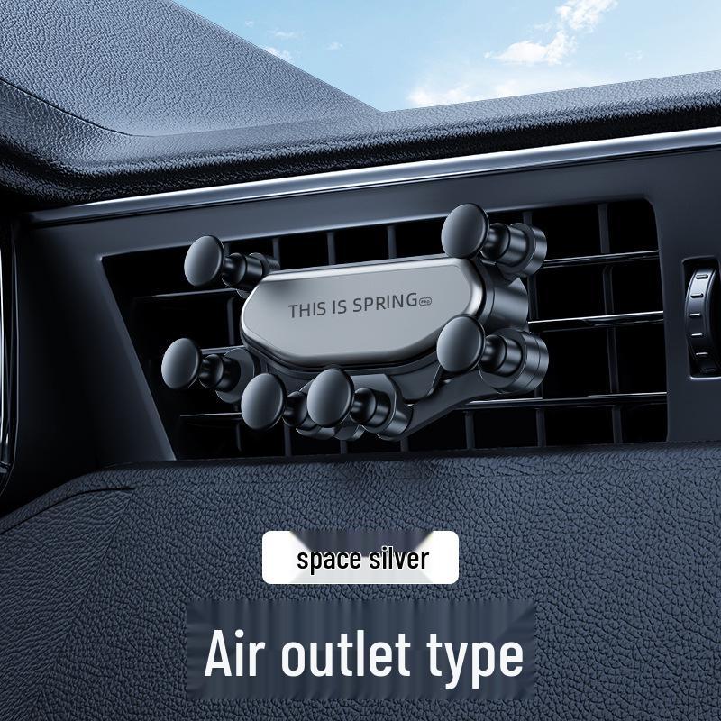 Kreativní gravitační držák na telefon do auta pro ventilační mřížky - Nový nápad na dárek