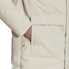Adidas BIG BAFFLE DOWN COAT Down Jacket Men's White HN9926