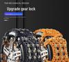 Universal Car Emergency Anti-Skid Tire Chains for Sedans and SUVs - Snow Track Safety
