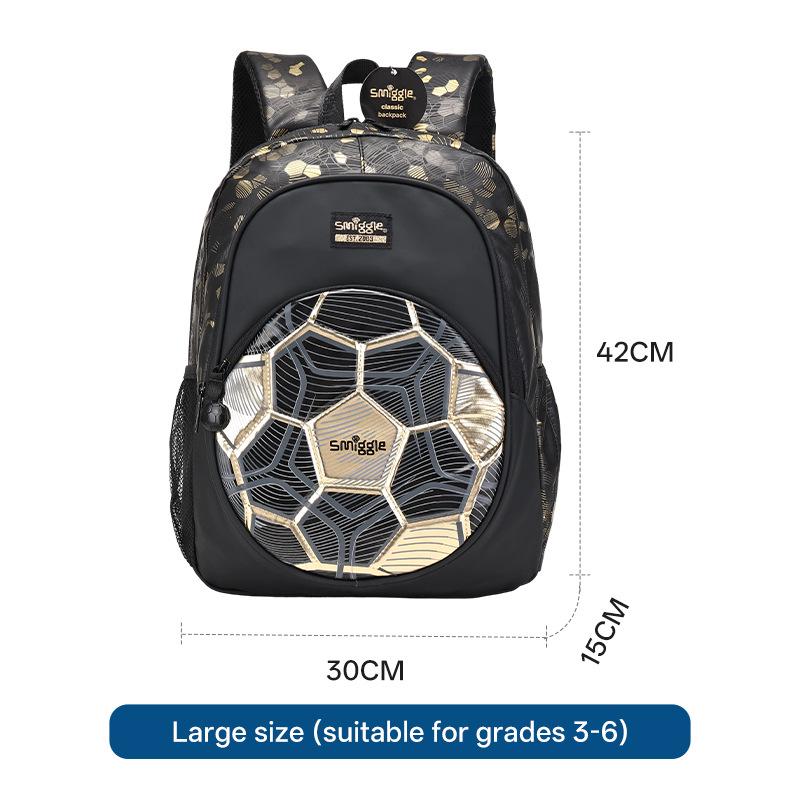 

Golden Waterproof Football Backpack - Durable, Multifunctional, Dirt-Resistant, Perfect Gift for Outdoor Use and Elementary School Students