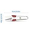 Stainless Steel U Thread Scissors Clippers Fabric Cutting Sewing Scissors Precision Cutting Sharp Blades Yarn Shears Craft Work