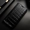 For Apple IPhone 7 8 X XS XR 11 12 13 14 15 16 16E Pro Plus Max Case Crocodile Genuine Leather Flip Wallet Cover Cases
