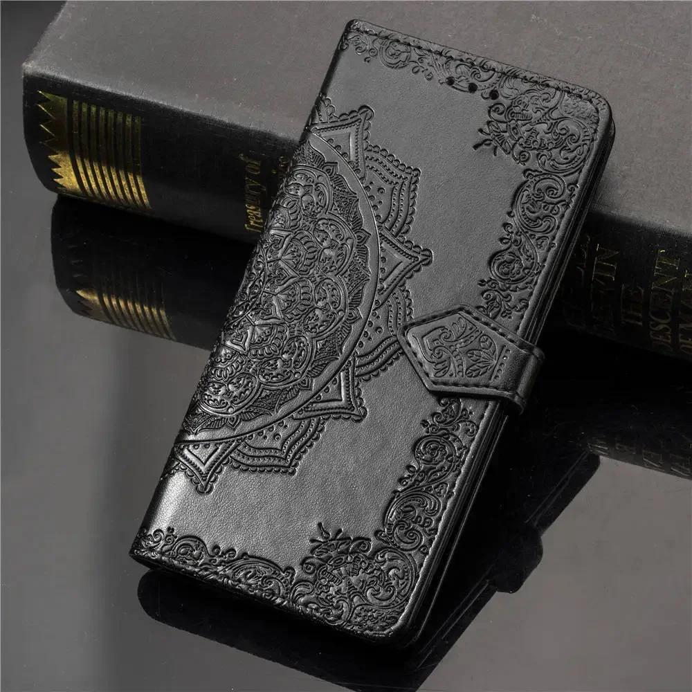 S25 S26 Ultra Leather Case For Samsung Galaxy S26 S25 Edge S24 S23 S22 S21 S20 FE Ultra Plus Card Slot Flip Book Case Back Cover