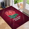 Soft Floor Carpet England Rugby Pattern Area Rug Decorative Mat For Home Room Decoration