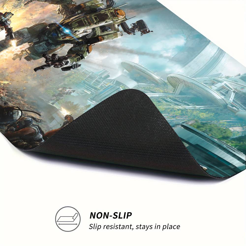 Game Titanfall 2 Mousepad Large Keyboard Desk Mat Gaming Mouse Pad LockEdge Non-slip Mat