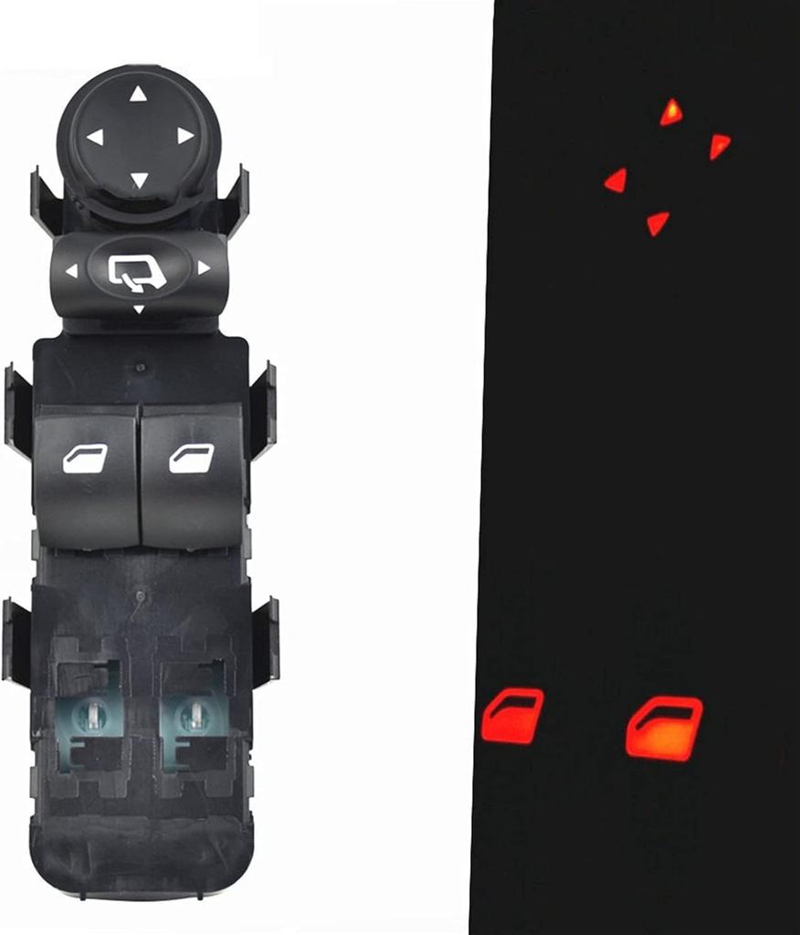 Citroen C4 Power Window Switch Electric Control Durable Non-Toxic Comfort Impact Resistance Exquisite Workmanship Electric Power Window For Citroen C4