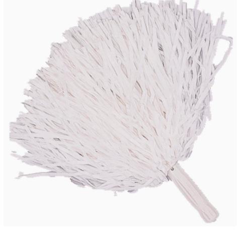 Cheerleading Pom Poms Small 25g PE Dance Pom Poms with Handle for Performances One Size