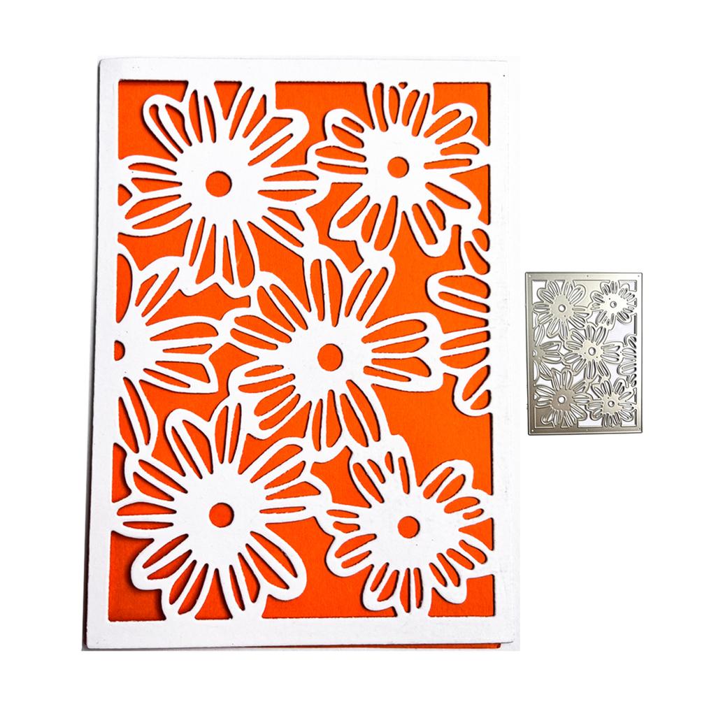 Blooming Flower Metal Cutting Dies for DIY Scrapbook Cutting Die Paper Cards Embossed Decorative Art Crafts