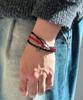 Merciband Scarlet And Black Layered Bracelet_2 Colors