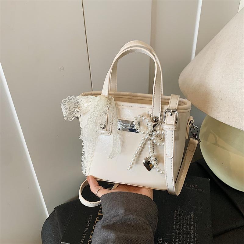 2025 summer high-end exquisite handbag bag women's shoulder messenger bag fashionable versatile bucket bag