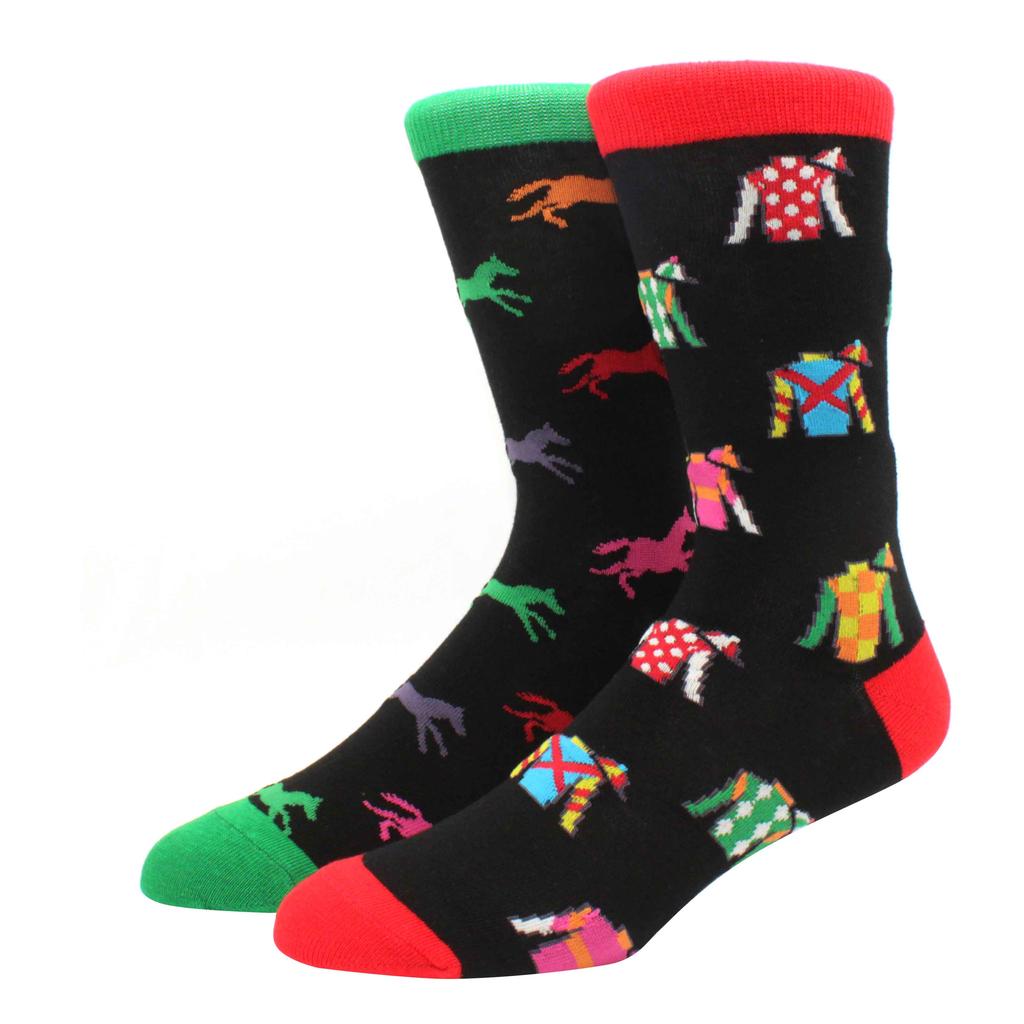 High Quality Combed Cotton Socks food Pattern Long Tube Funny Happy Men Socks Novelty Skateboard Crew Casual Crazy Socks