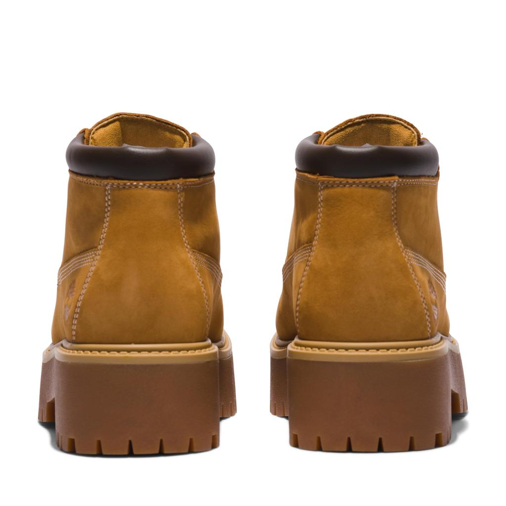 Timberland Stone Street Mid Waterproof Boots for Women TB1A5RF92311 Wheat Lace-up 8.0 / 25.0cm