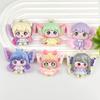 Cartoon Elf Girl Resin Accessories: DIY Phone Case, Hair Clip, Shoe Buckle, Bag Ornament