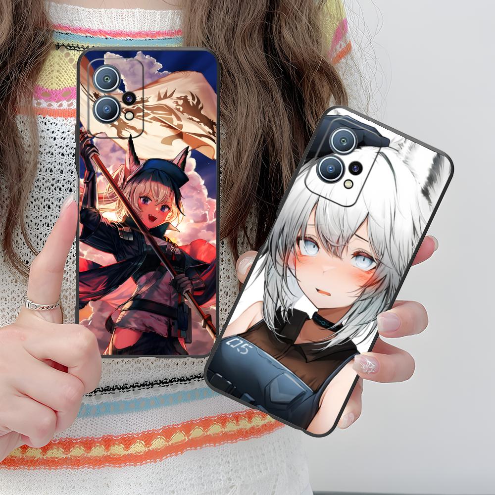 Arknights Grani Matte TPU Mobile Phone Case for Huawei P60 P50 P40 P30 P20 P10 P9 P8 Pro Lite Plus Colorful Printing Cover