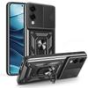 Suitable for Samsung A72 Sergeant Ring Bracket Mobile Case S21FE Swing Arc Window Car Magnetic Suction Case