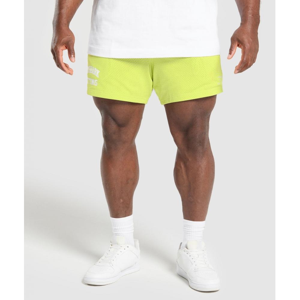 

Gymshark Lifting Mesh 5 Shorts Vivid Lime A1b1j Ecr6 XS