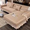 Sofa Cushion Summer Summer Summer Summer Summer Mat European Style Ice Silk Non-Slip Rattan Mat Modern Living Room Sofa Cover