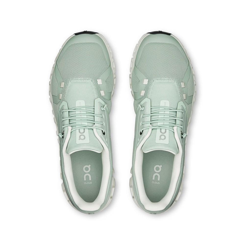 On-Running Cloud 6 Sneakers breathable mesh green