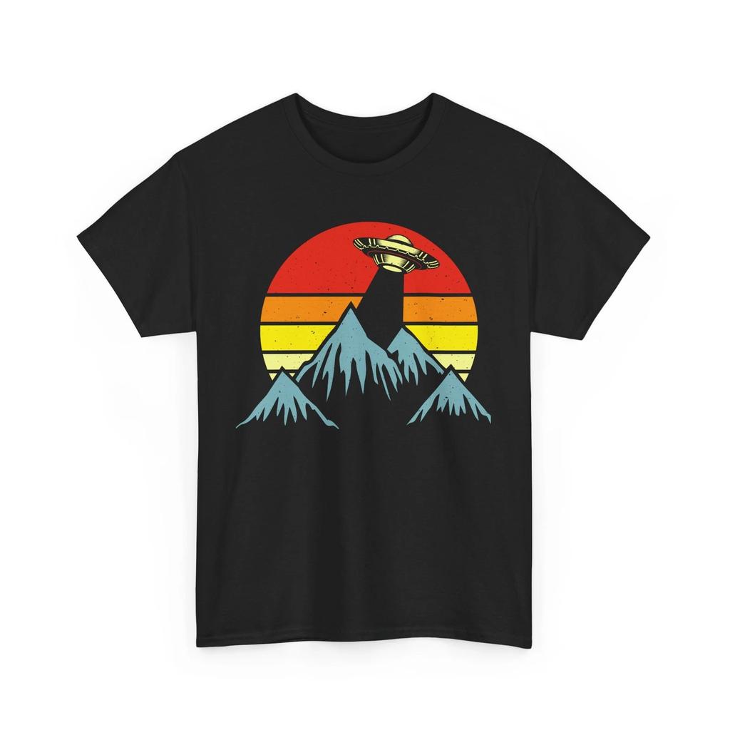 Alien Themed T-Shirt | UFO Graphic Tee | Universe Space Style