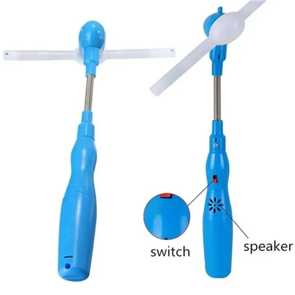 Electric LED Music Bar Colorful Shining Music Sticks Electric Rotary Handheld Light Up Windmill Fan Random Color No Batteries
