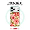 Applicable To Apple 17pro Mobile Phone Case, Advanced Sense 16 Replaceable Back Plate 15promax Magnetic Mobile Phone Case, Simple Flower.