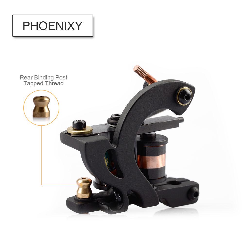 

Машинка для татуировки PHOENIXY для лайнера и шейдера, катушка для макияжа, пистолет для татуировки, принадлежности для железных татуировок type 8