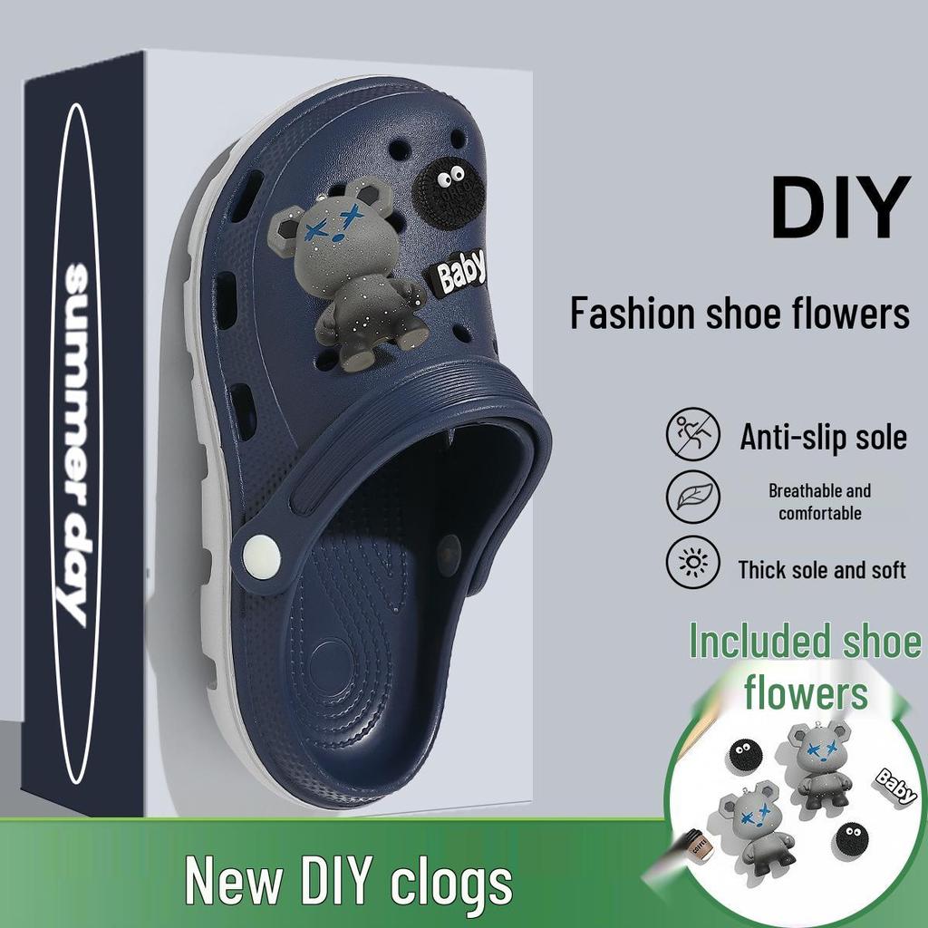 Breathable Non-slip Clogs: Men's & Women's Summer Shoes with Arch Support & Thick Sole