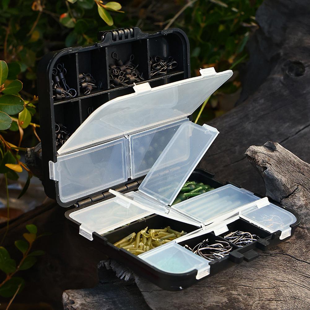 421pcs Carp Fishing Accessories Including Fishing Hooks Clips Swivels Tail Sleeves Carp Fishing Accessories Set Fishing Tools