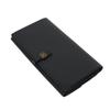 Used 10097 COCO Button Long Flap Wallet A20905 7940 Excellent Condition CC Mark Calfskin Enamel 9th Series COCO Mark