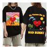 Bad Bunny UN VERANO SIN TI Graphics T Shirt Unisex Hip Hop T Shirts Music Album Double Sided Print Short Sleeve Tees Oversized