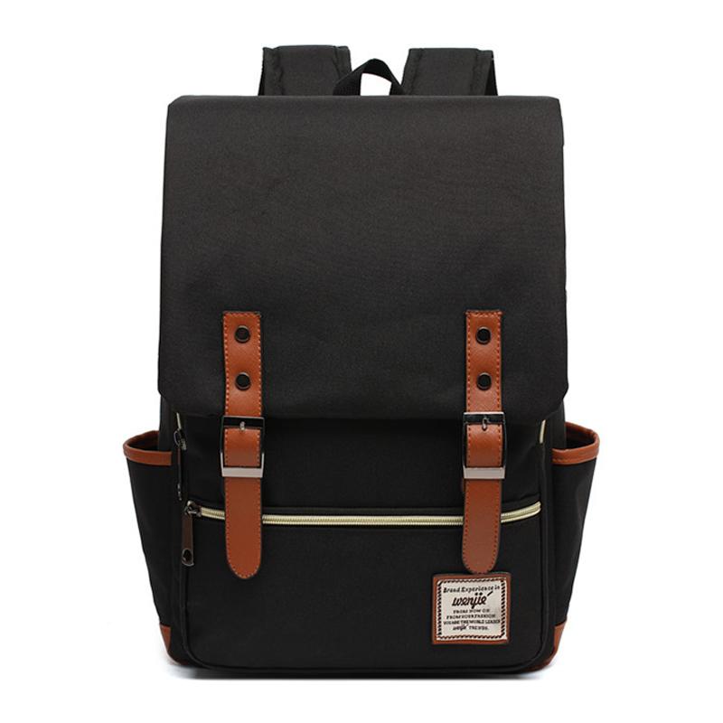 Vintage Unisex Oxford Waterproof Backpacks Large Capacity Men Travel Bag Women Students School Books 16 Inch Laptop Backpack